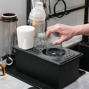 吧台咖啡店洗杯器高压按压式冲杯器台面洗杯子神器增压自动洗杯机