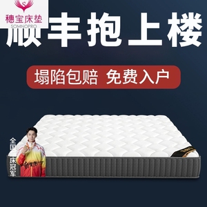 穗宝床垫床垫20cm厚家用卧室秋冬弹簧椰棕软垫