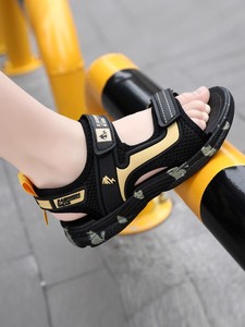 Dr.Kong江博士男童凉鞋2024新款夏季儿童软底防滑中大童男孩外穿