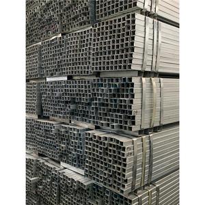 热镀锌方管100x100-40x60锌铝镁方管黑铁管钢结构方管钢柱厂家