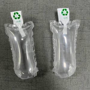 鞋撑防变形一次性充气防皱防变形鞋子手动填充气泡定型塑料透明膜