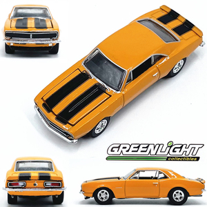 1:64 1967雪佛兰科迈罗RS合金汽车模型收藏GreenLight绿光