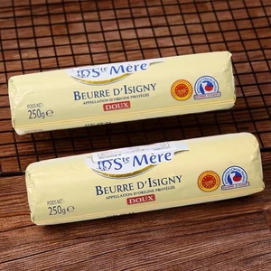 伊斯尼AOP黄油卷 法国淡味无盐 咸味含盐 发酵黄油 面包烘焙250g