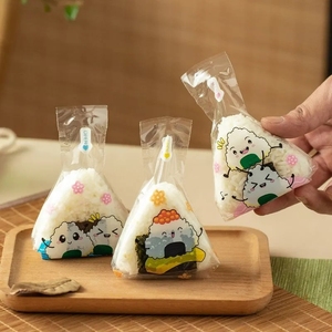 防雾日式三角饭团包装袋纸专用海苔寿司打包袋子食品级可微波加热
