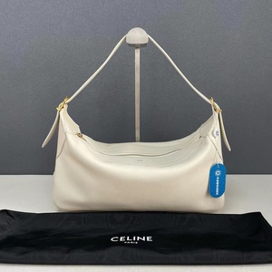 99新 celine/赛琳 大爆款 新款 白色romy全皮腋下包