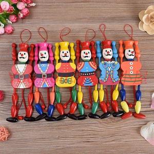 热卖木制玩具时尚卡通士兵拉线人偶系列提线木偶儿童传统玩具