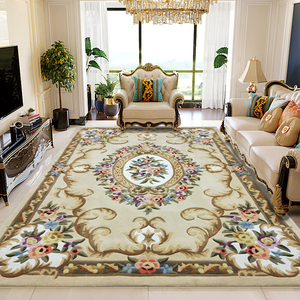 欧式满铺可定制工程新西兰地毯羊毛手工地毯酒店学校客厅卧室书房
