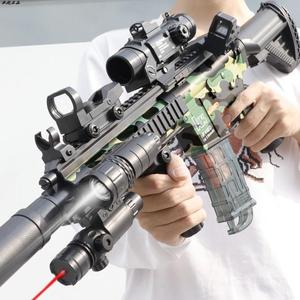 塑料弹玩具枪超大圆弹M416儿童步枪软弹枪可发射男孩吃鸡7到10岁