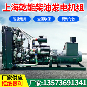 上海乾能柴油发电机组高速强劲远程控制养殖厂牧场写字楼备用电源