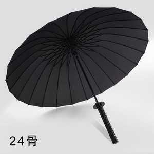 雨伞防晒中国武士剑柄风剑把伞太阳伞刀把伞伞黑色古风长柄