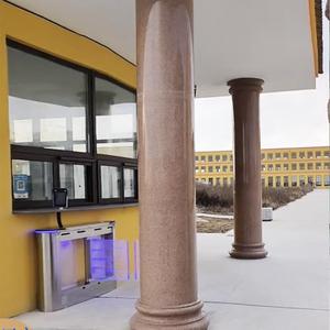 包柱子的石材门头水泥柱外皮大理石圆柱庭院门口空心罗马柱石厂家
