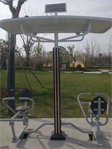 户外智能二代健身器材小区公园社区广场语音播报组合定制漫步机