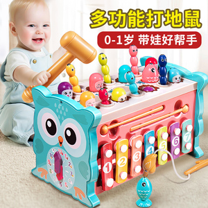 婴儿六面忙碌屋箱宝宝1一2岁蒙氏精细动作训练教具益智玩具3儿童