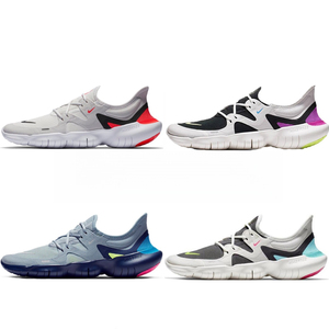 Nike/耐克Free RN 5.0赤足男鞋网面透气耐磨减震运动女鞋跑步鞋