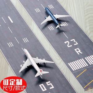 场景模型跑道可客机成品200拼接飞机场/沙盘模型可定制1400仿真