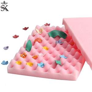 SK茵冠 定型工具 英式糖艺定型晾花架 翻糖工具糖花泡沫垫海绵垫