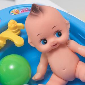 浴盆海洋宝宝戏水洗澡澡盆娃娃婴儿套装.球女孩投篮儿童玩具组合