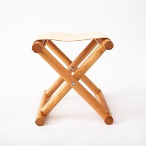 木制马扎皮革折叠椅简易便携式小凳子客厅板凳户外新品家用换鞋凳