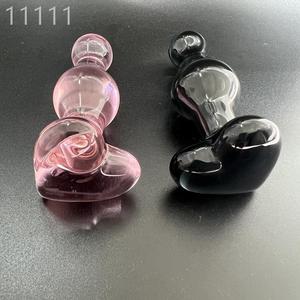 保密发货L62手动水晶阳具女用后庭肛塞自慰器玻璃埲成人情趣性用