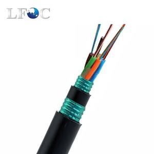 推荐立孚LFOC钢带纵包层绞式室外光缆铠装单模室外光纤线GYTS5312