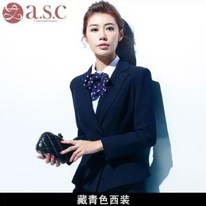 艾尚臣职业装女装套装2019春季小西装长袖OL修身女士正装女面试商