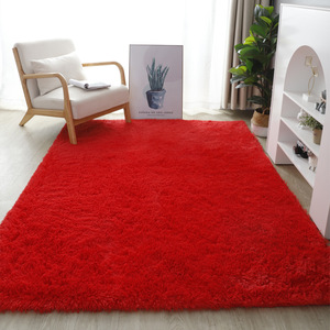 地毯现代丝毛地毯客厅茶几沙发床边地毯卧室地毯地垫