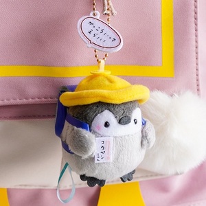 网红日系正能量小企鹅挂件公仔可爱毛绒玩具钥匙扣玩偶书包包挂饰