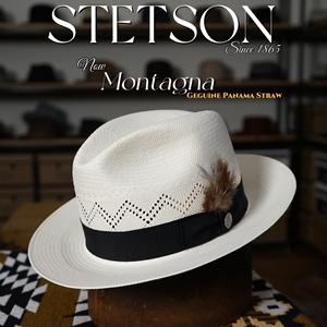 美产正品STETSON巴拿马草帽哈瓦那型复古礼帽