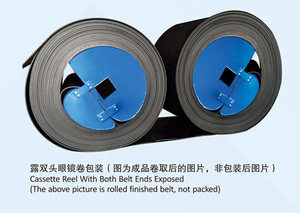 聚酯尼龙橡胶输送带输送机传动带皮带EP100 1000×5(5+1.5) 300米