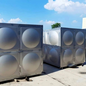 厂家定制圆形循环超大热水桶保温水箱生活储水塔家用蓄水池商用