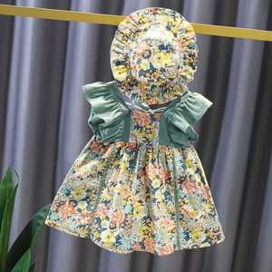 巴拉巴拉女童夏装2021新款连衣裙小童可爱裙子婴儿宝宝女三岁公主