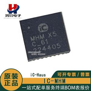 IC-MHM 丝印MHM 封装QFN28 单匝/多匝位置编码器 全新原装IC-HAUS