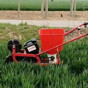 电动播种机施肥机除草耘地手推式玉米小麦花生大豆播种器追肥车