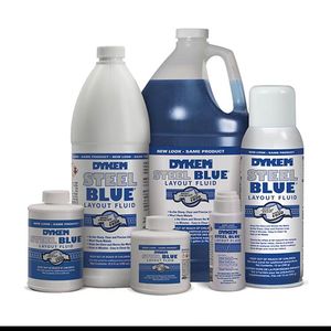 美国DYKEM STEEL BLUE钢蓝墨水80600表面标识划线蓝丹合模液930ml