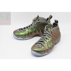 FOAMPOSITE ONE炫光绿喷变色龙篮球鞋AA3963-001