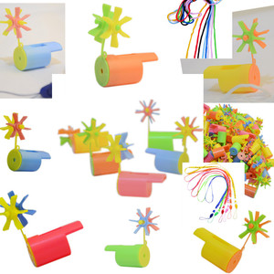 包邮高品质哨子儿童小玩具新年节日派对活动赠礼物双风车塑料口哨