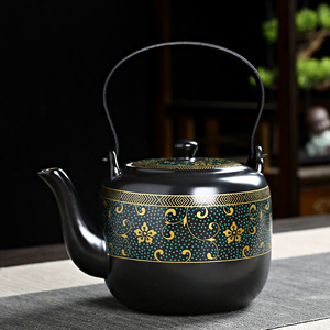 陶瓷茶壶大号家用耐高温单壶泡茶青花瓷大容量花茶开水凉水瓷水壶
