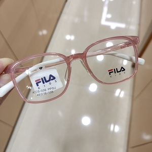 fila斐乐儿童眼镜框男kids006方形超轻近视散光眼镜架008 009 010