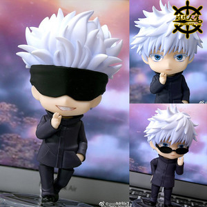 现货 gsc 粘土人 咒术回战 五条悟 q版可爱 可动手办模型周边