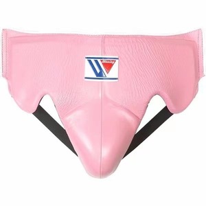 winning特殊色粉色拳击护裆 职业比赛训练现货