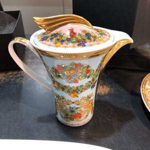 versace 范思哲蝴蝶花园系列宫廷风咖啡杯餐具茶杯汤碗德国礼品盒