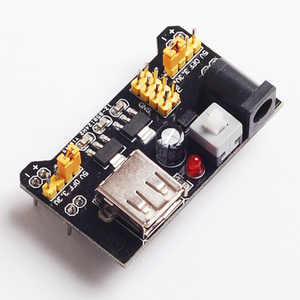 面包板电源模块 5v/3.3v输出稳压电源 适用于arduino 51 stm32