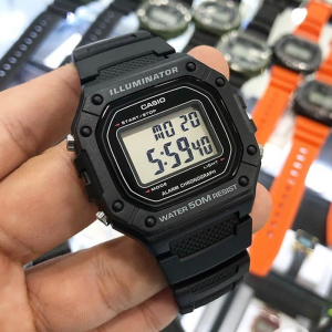 绿色小方块卡西欧casio手表男经典运动复古防水