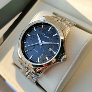 西亚尼手表男士机械表十大正品牌精钢带运动型正品牌防水潮流男表