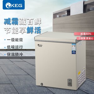 韩电冷柜160升单温冷藏冷冻转换自动减霜80%一级能效低噪节能冰柜
