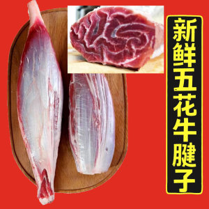 牛腱子肉新鲜整条生牛肉牛脚趾火锅烧烤卤水 五花趾1000克2斤