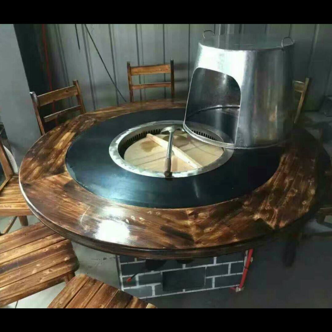 鑫大灶台电磁炉灶台柴电两用大锅台商用土灶台柴火鸡柴火鱼锅台 襄阳