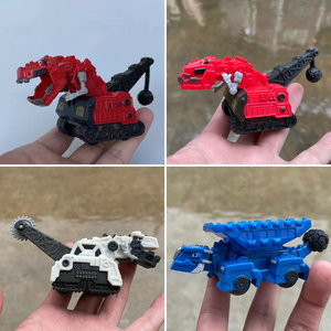 散货 恐龙卡车 儿童塑料玩具车 卡通模型恐龙玩具滑行车礼物