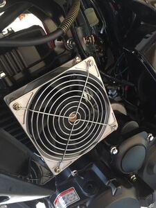 神器防水风扇12v 提高马力三轮 摩托车发动机散热器 跑车风扇