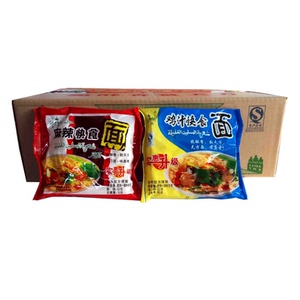 河南清真 天方方便面 干吃面天方麻辣快食面 62*40包麻辣鸡汁
